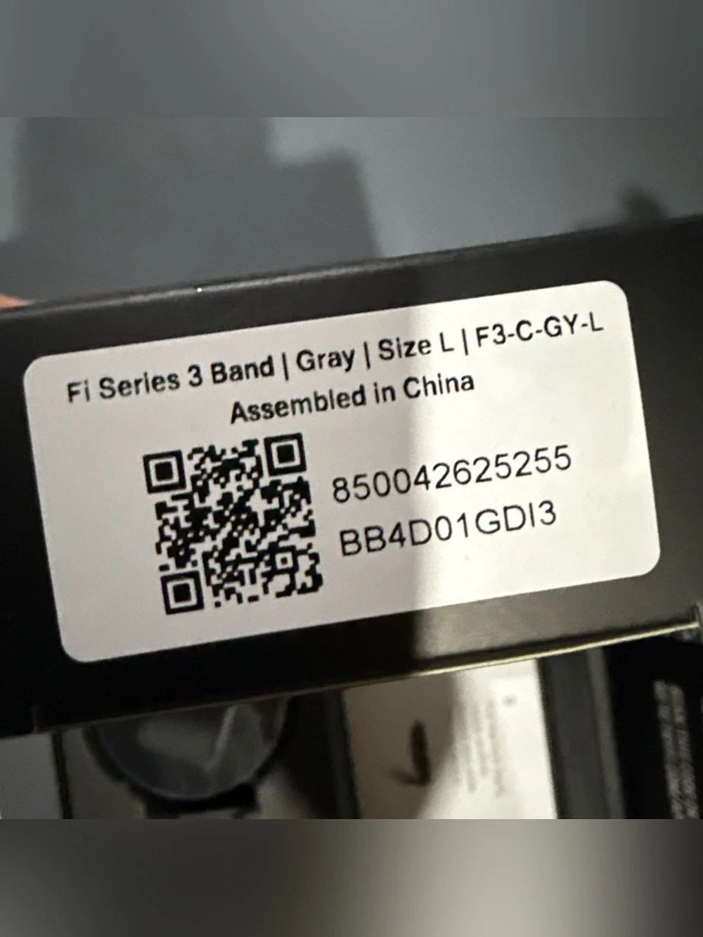 Fi Series 3 Smart Dog Collar Accessory Kit — Black - Gray collar Size L